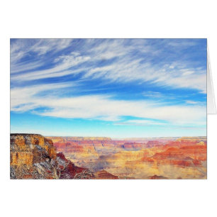 Grand CanyonArizona moln Hälsningskort