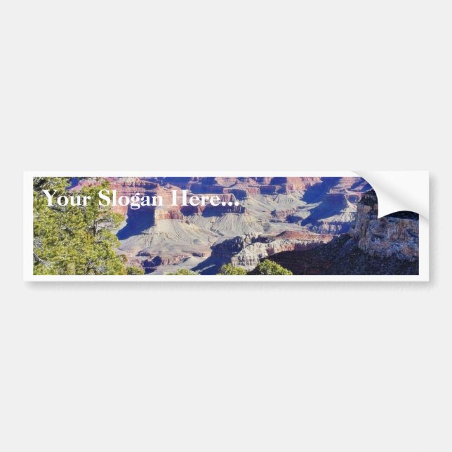 Grand Canyonbackar Bildekal (Framsidan)