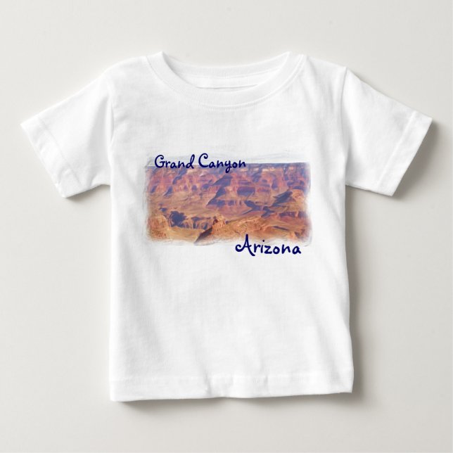 Grand Canyonbebisutslagsplats Tee Shirt (Framsida)