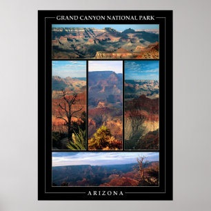 Grand CanyonCollage Poster
