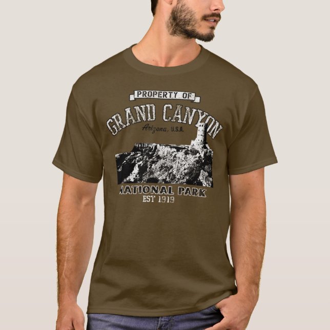 Grand Canyonegendom av T-shirt (Framsida)