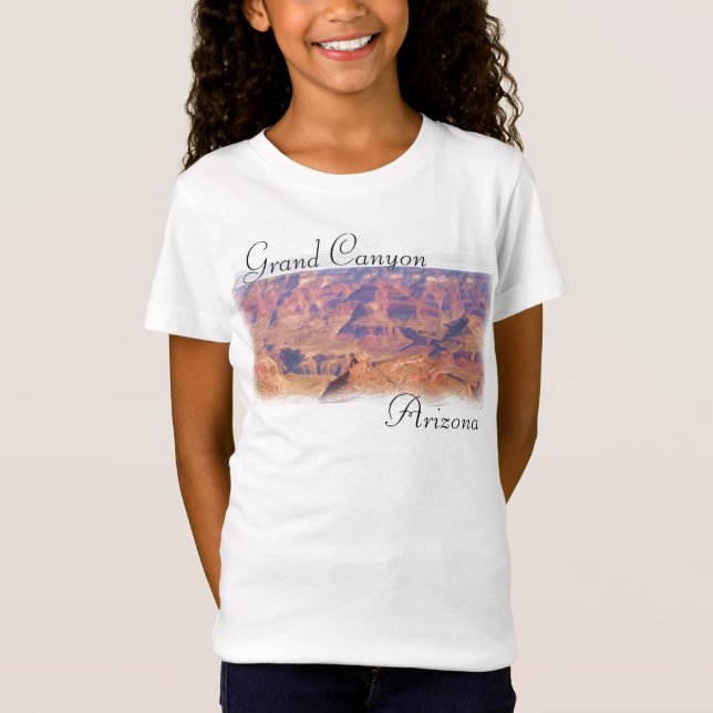 Grand Canyonflickautslagsplats T Shirt (Framsida)
