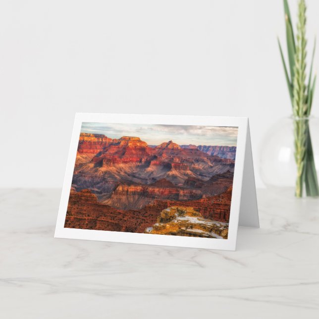 Grand Canyonhälsningkort Kort (Framsida)