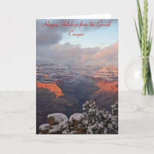 Grand Canyonjulkort Helgkort