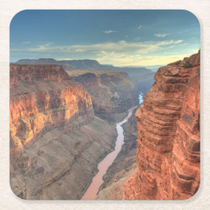 Grand Canyonnationalpark 3 Underlägg Papper Kvadrat