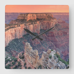 Grand Canyonnationalpark, Arizona Fyrkantig Klocka