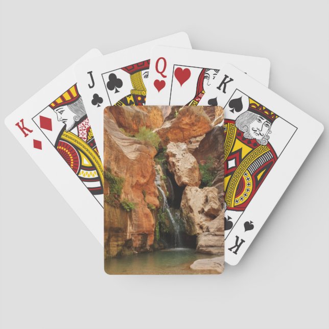 Grand Canyonnationalpark, Arizona Spel Kort (Baksidan)