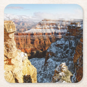 Grand Canyonnationalpark, Arizona, USA Underlägg Papper Kvadrat