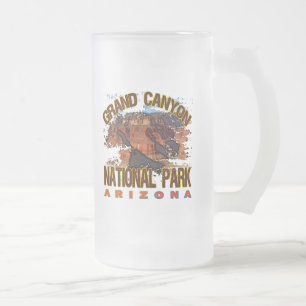 Grand Canyonnationalpark Frostat Ölglas