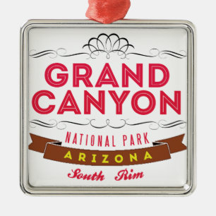 Grand Canyonnationalpark Julgransprydnad Metall