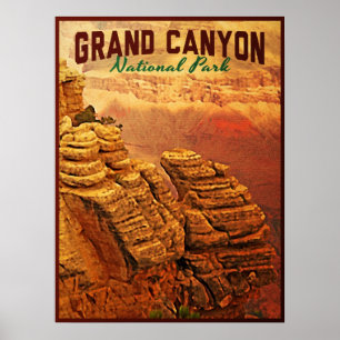 Grand Canyonnationalpark Poster