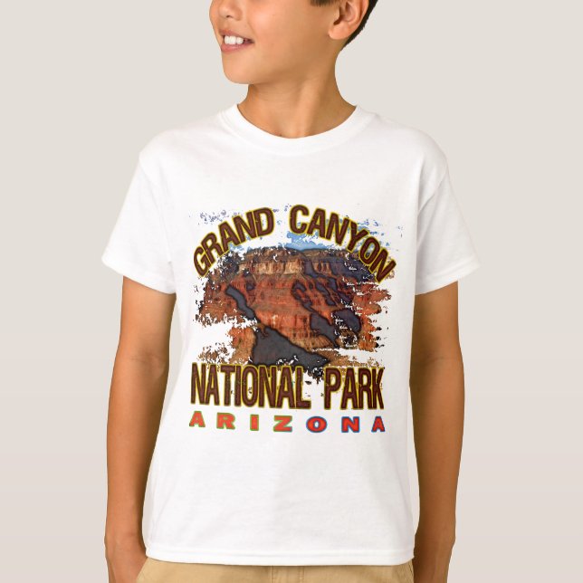 Grand Canyonnationalpark T-shirt (Framsida)