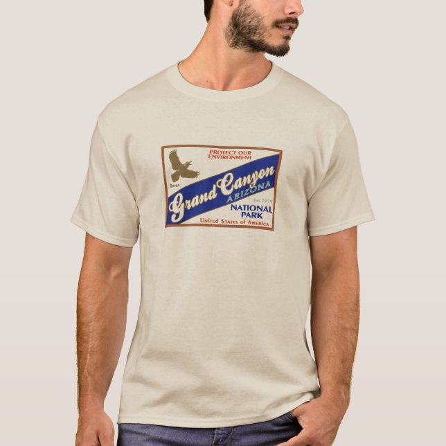 Grand Canyonnationalpark T-shirt (Framsida)