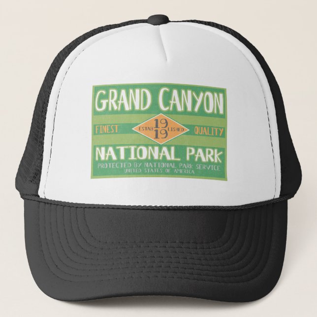 Grand Canyonnationalpark Truckerkeps (Framsida)