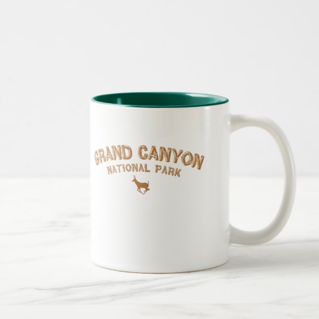 Grand Canyonnationalpark Två-Tonad Mugg (Höger)
