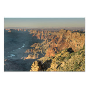 Grand Canyonöknen beskådar Fototryck