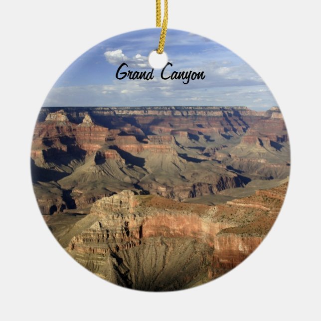 Grand Canyonprydnad Julgransprydnad Keramik (Framsidan)