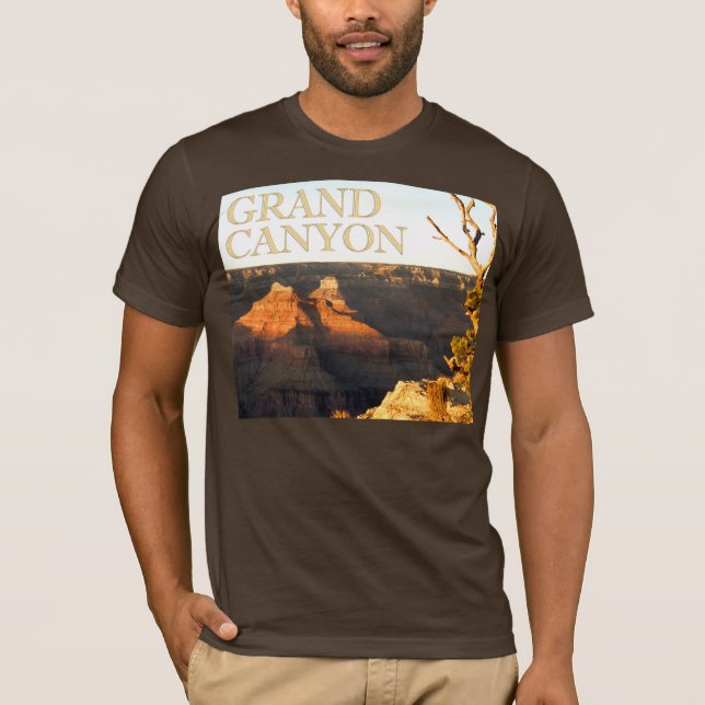 Grand Canyonsolnedgångt-skjorta Tee (Framsida)