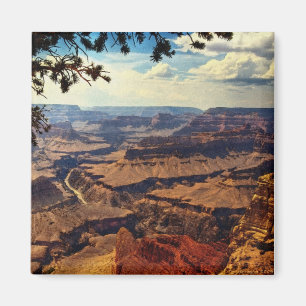 Grand Canyonutsikt Magnet