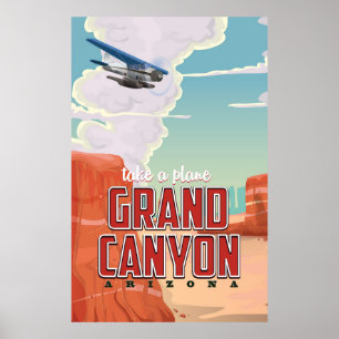 Grand Canyonvintage resoraffisch Poster
