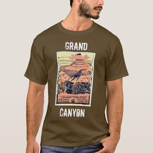 Grand CanyonvintageT-tröja T Shirt (Framsida)