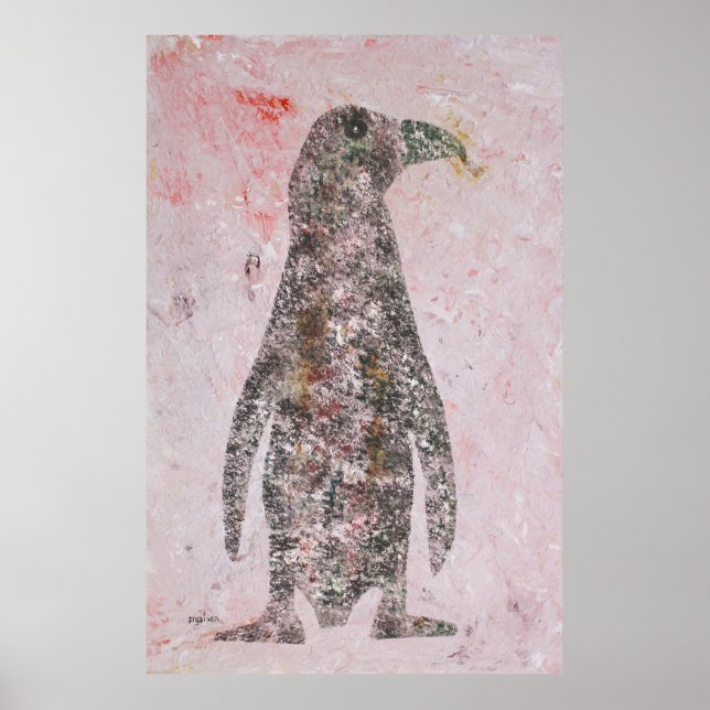 Grand Cave Penguin Poster (Framsidan)
