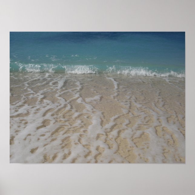 Grand Cayman Beach Bild poster (Framsidan)