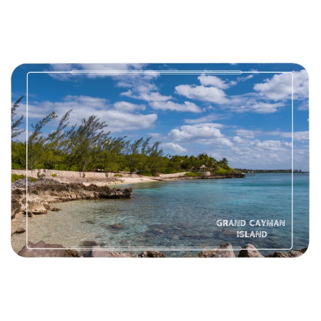Grand Cayman Island Magnet (Horisontell)