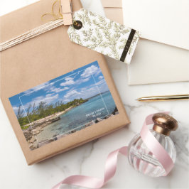 Grand Cayman Island Rektangulärt Klistermärke