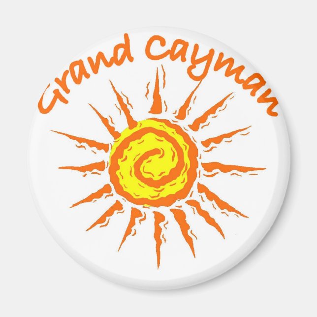 Grand Cayman Magnet (Framsidan)