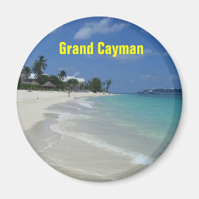 Grand Cayman magnet (Framsidan)