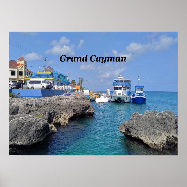 Grand Cayman Poster (Framsidan)