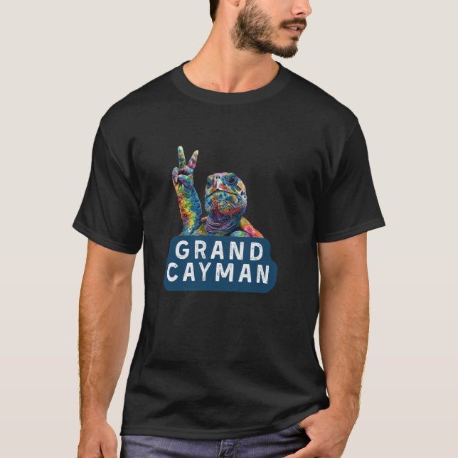 Grand Cayman T Shirt (Framsida)