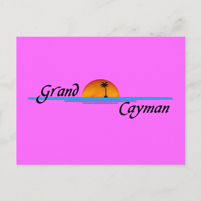 Grand Cayman-vykort Vykort (Framsida)