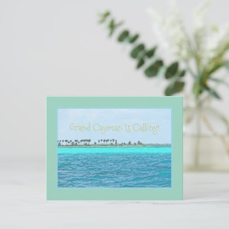GRAND CAYMANS TURKOSA VATTEN ROPAR! VYKORT