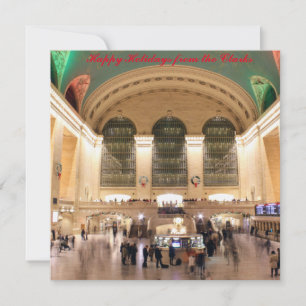 GRAND CENTRAL GLAD HELG CARD JULKORT