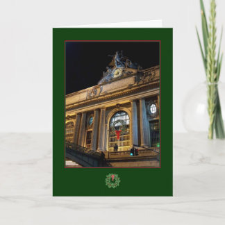 "Grand Central jul"-kort för Helgdag - jul Helgkort