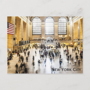 Grand Central Station New York City Vykort