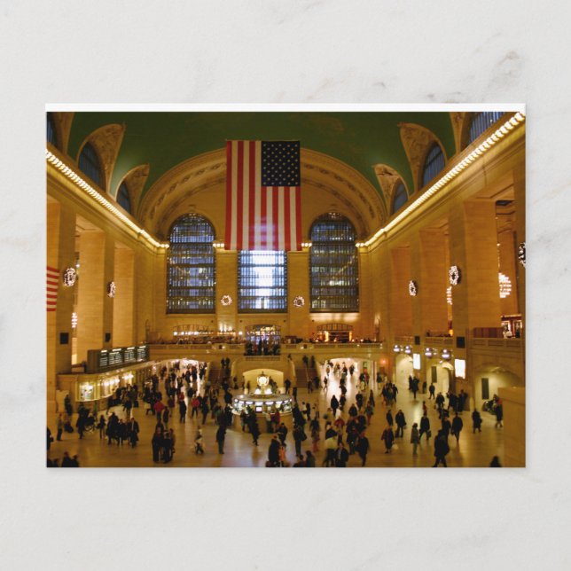 Grand Central Station New York Vykort (Framsida)