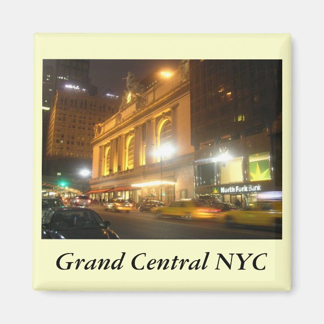 Grand Central Station, NYC Magnet (Framsidan)