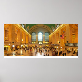 Grand Central Terminal Panorama i New York City Poster