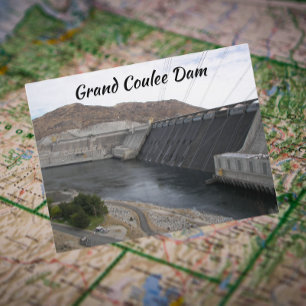 Grand Coulee Dam Travel Photo Vykort