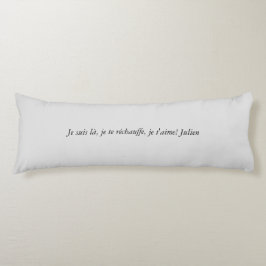 Grand coussin personnalisable deux côtés kroppskudde