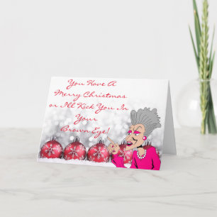 Grand Dame-julkort III Helgkort