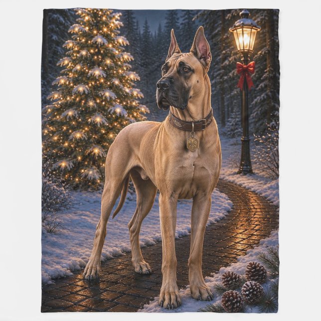 Grand Dan Holiday  Fleecefilt (Framsidan)