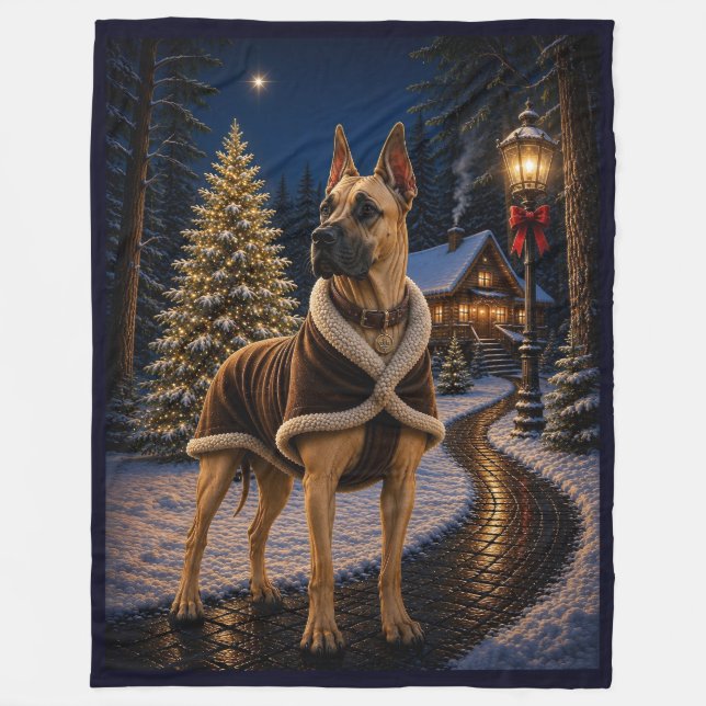 Grand Dan Holiday  Fleecefilt (Framsidan)