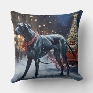 Grand Danes Julfirande Säsong Kudde