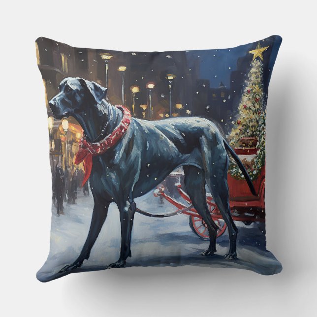 Grand Danes Julfirande Säsong Kudde (Baksida)