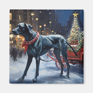 Grand Danes Julfirande Säsong Magnet