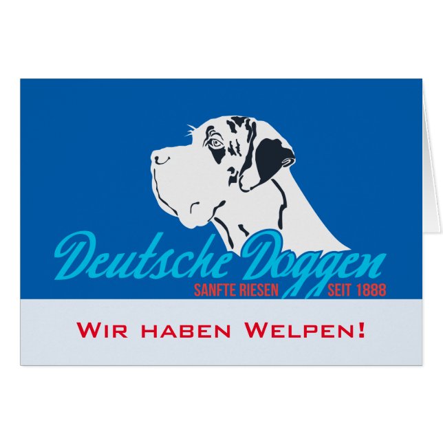 Grand Danes Kort (Framsidan Horizontal)